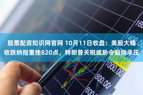 股票配资知识网官网 10月11日收盘：美股大幅收跌纳指重挫820点，特朗普关税威胁令股指承压